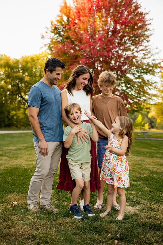 When to do family photos