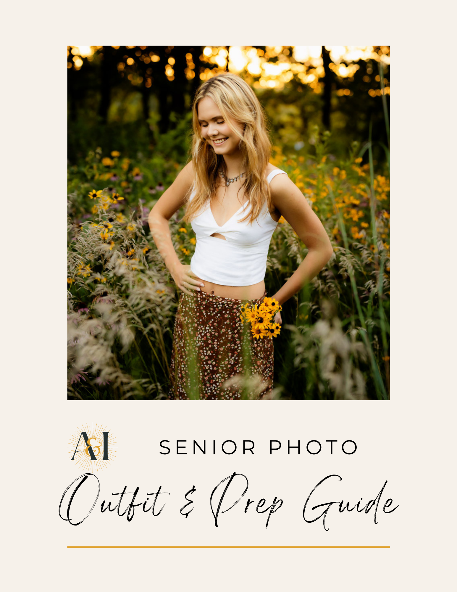 senior photo session guide