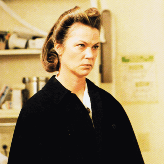 Should I wear my hair down for family photos? Nurse Ratched, Courtesy Everett Collection