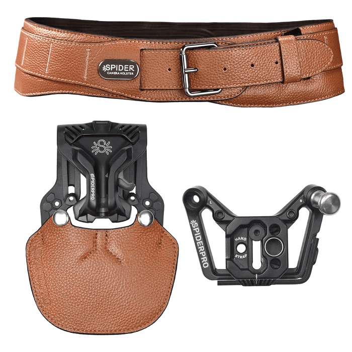 Why I love my SpiderPro v3 Camera Belt System SpiderPro Single Camera belt system with belt, holster, and plate for camera